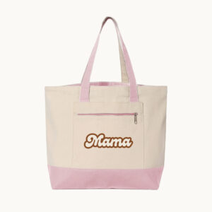 Double-tone "Mama" Tote